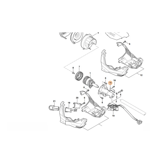 STIHL   Klamra 4867 431 0200